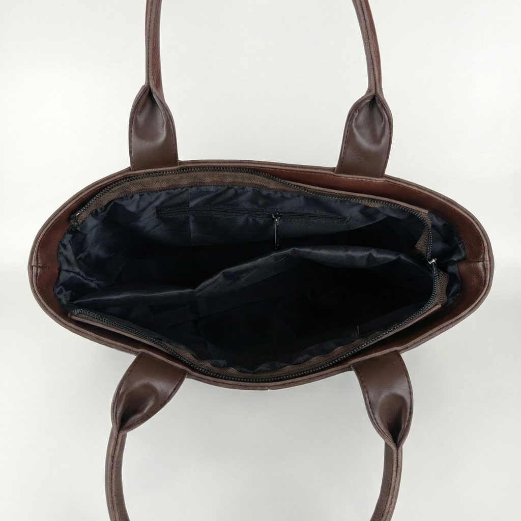 BELLA D BROWN HANDBAG