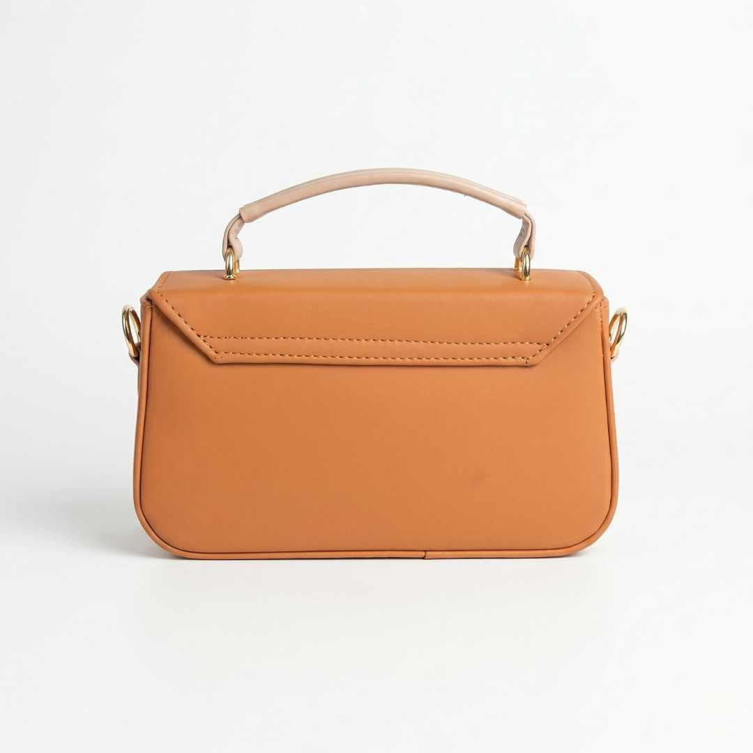 Auvex Mini Satchel — Mustard Brown