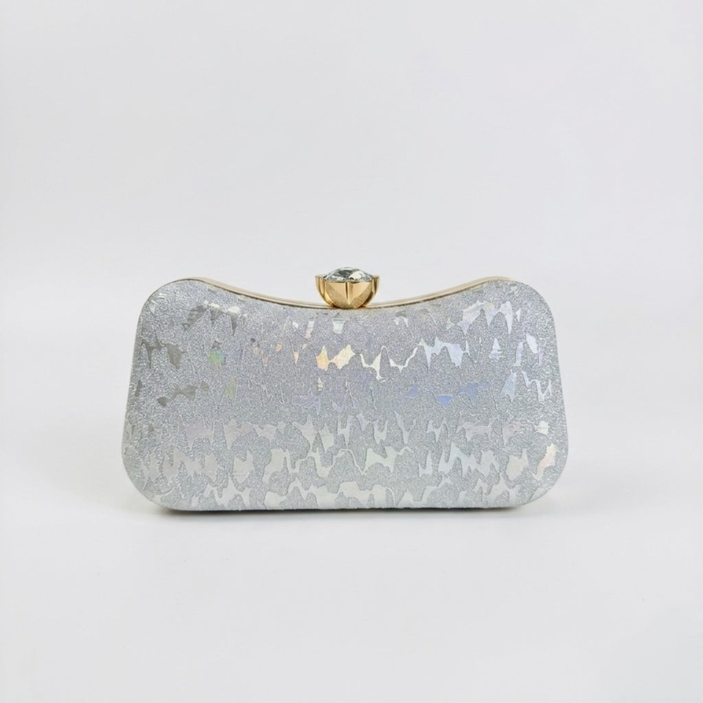 Stardust Clutch - Silver