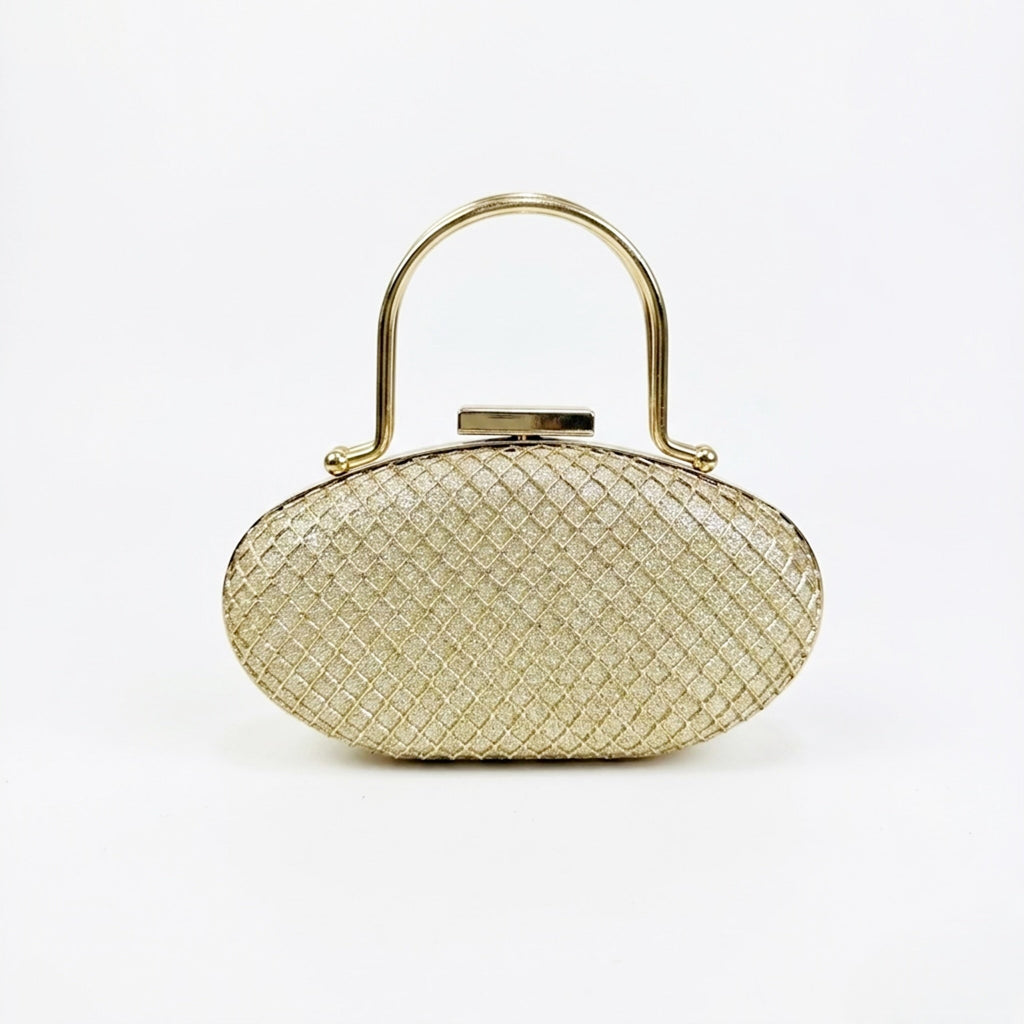 Baroque Clutch - Golden