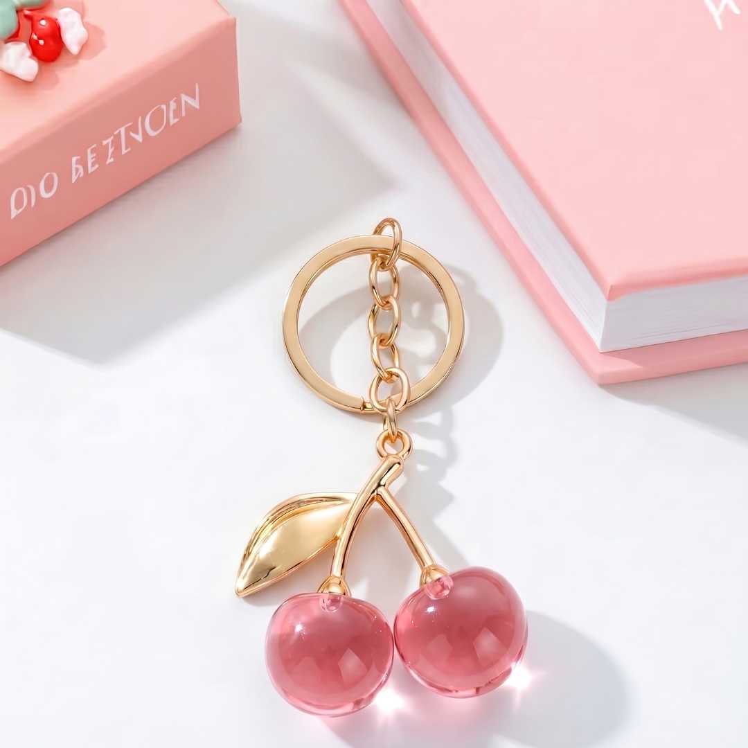 Cherry Keychain