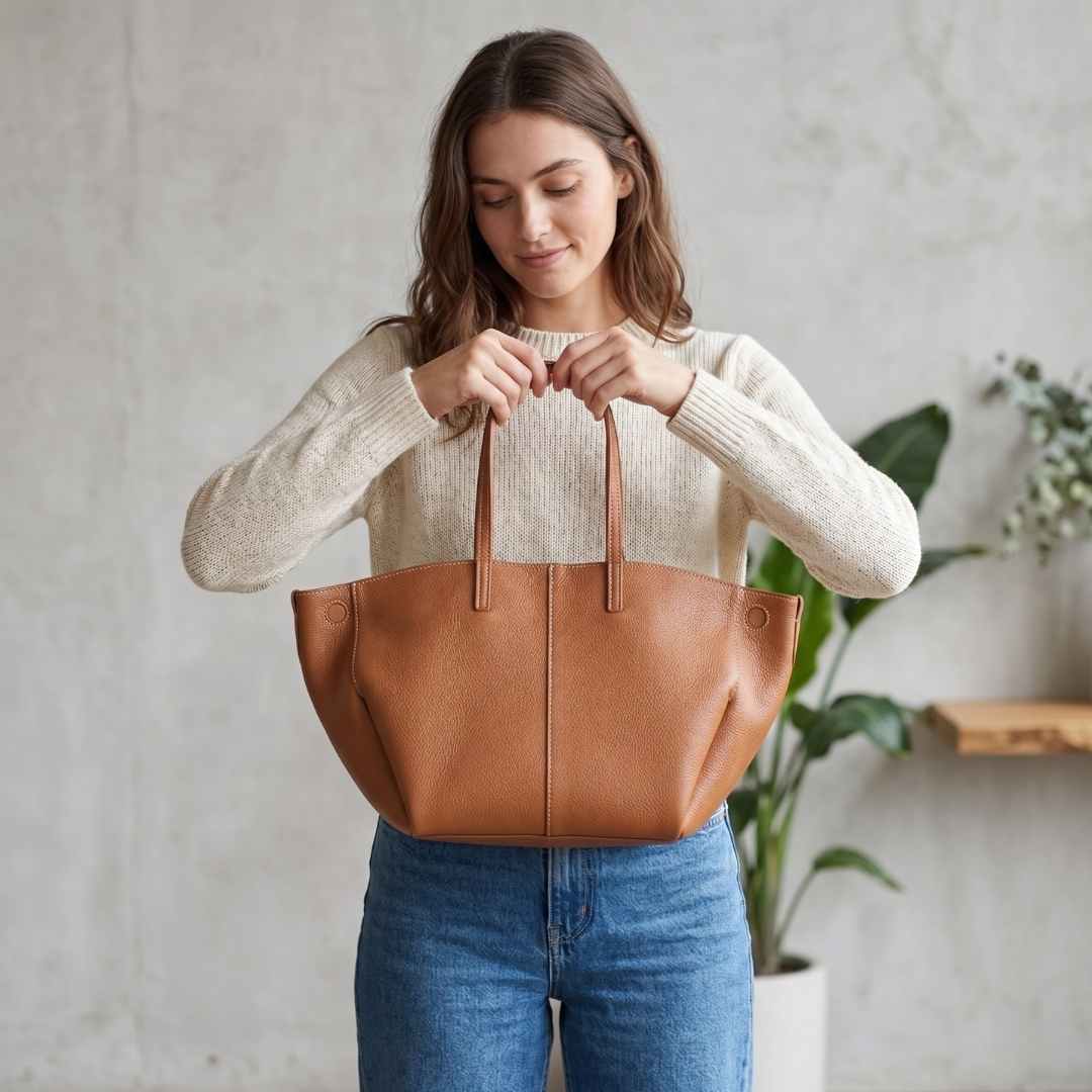 PRO CYME HANDBAG BROWN