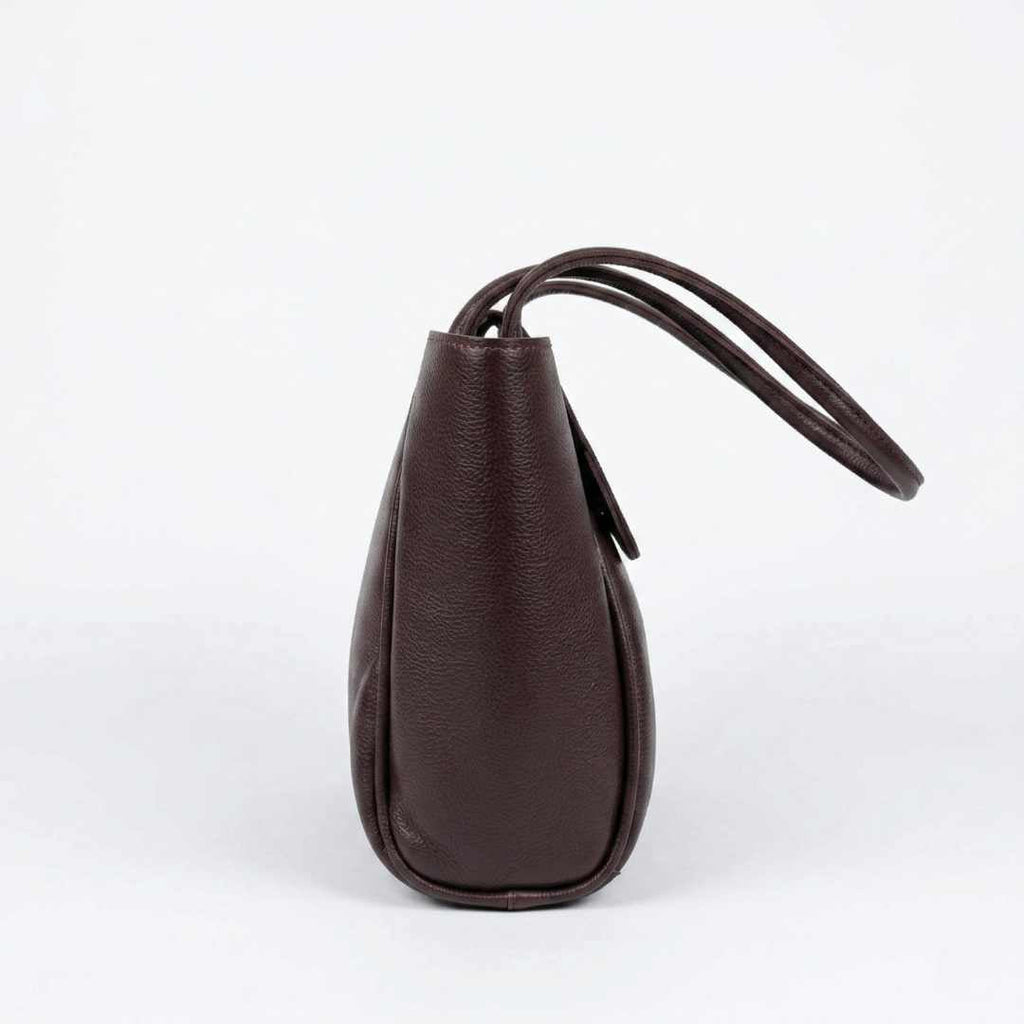Jadel Large Tote — Dark Brown