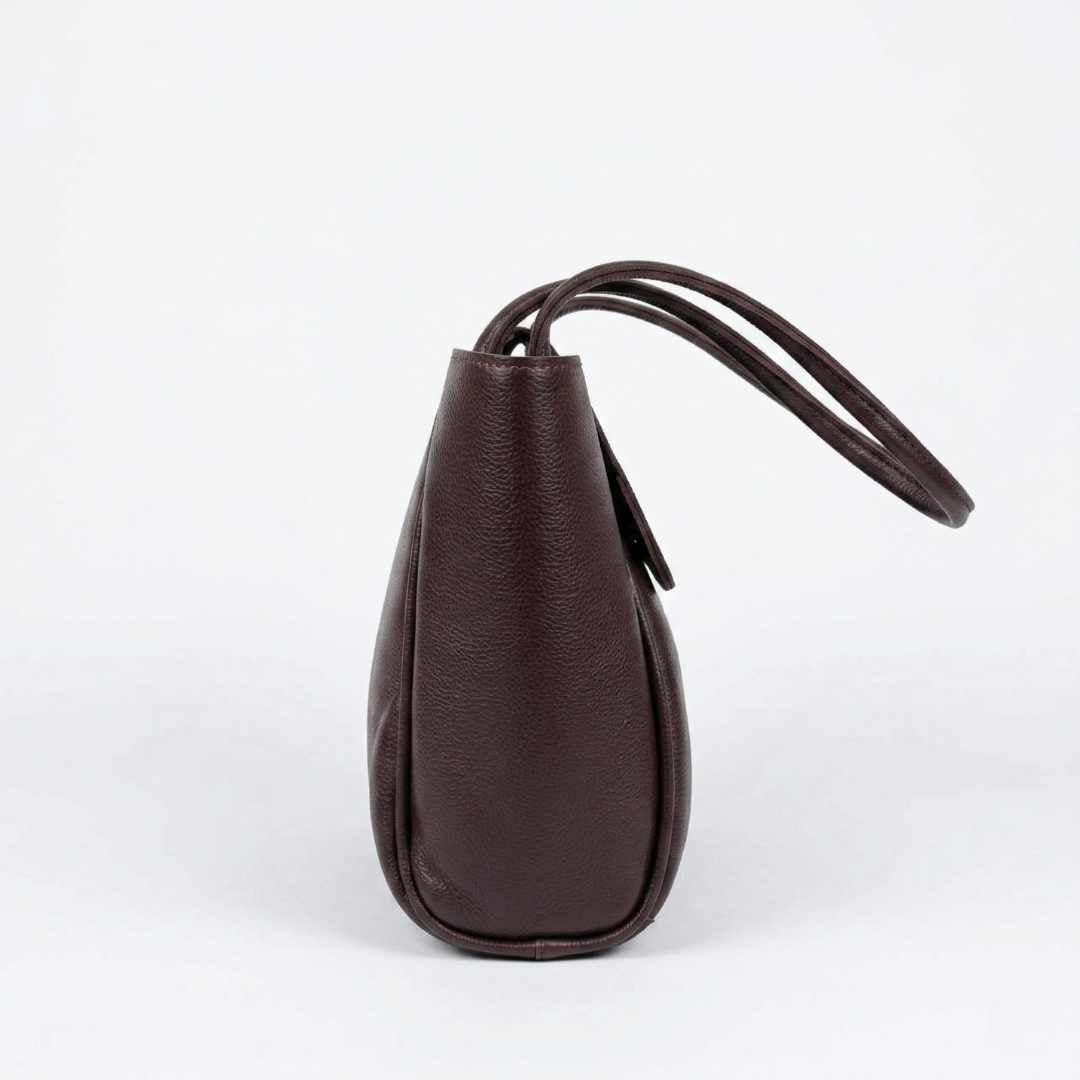 Jadel Large Tote — Dark Brown