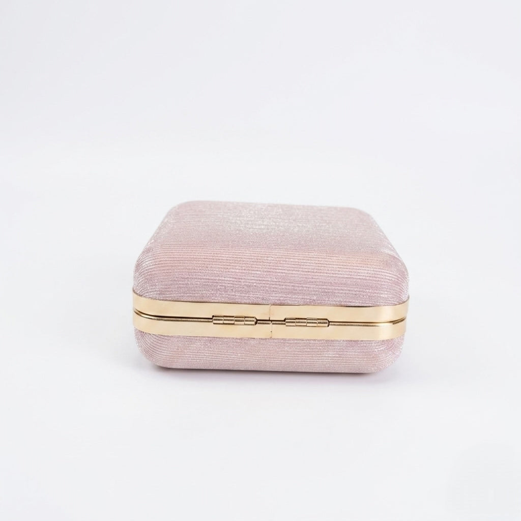 Pearl Ring Clutch - Pink