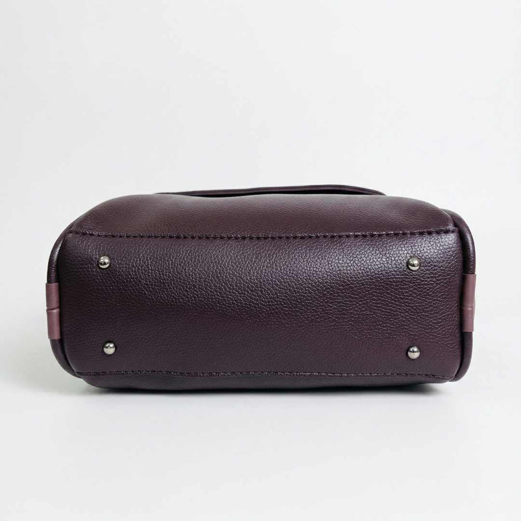 Jadel Large Tote — Dark Brown