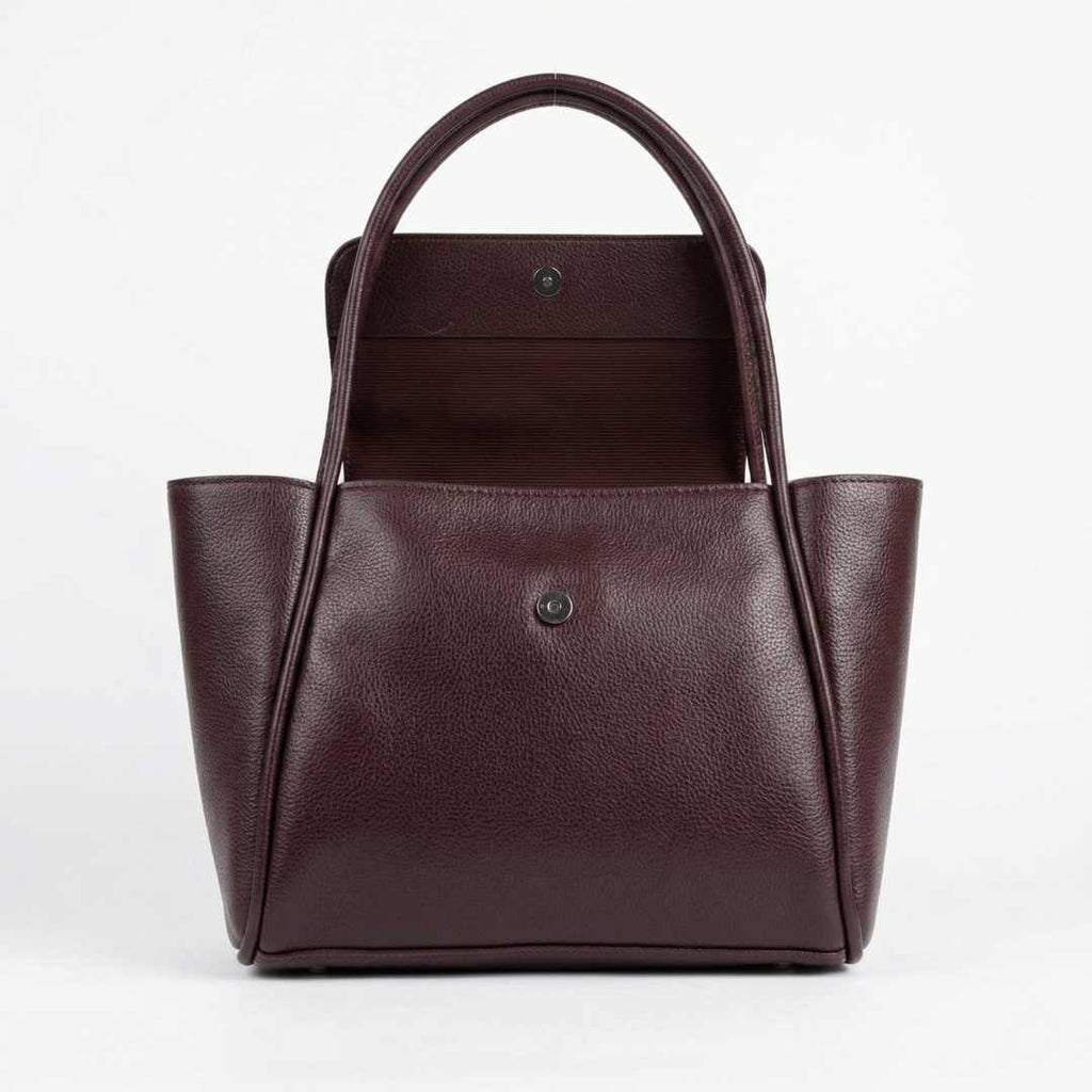 Jadel Large Tote — Dark Brown