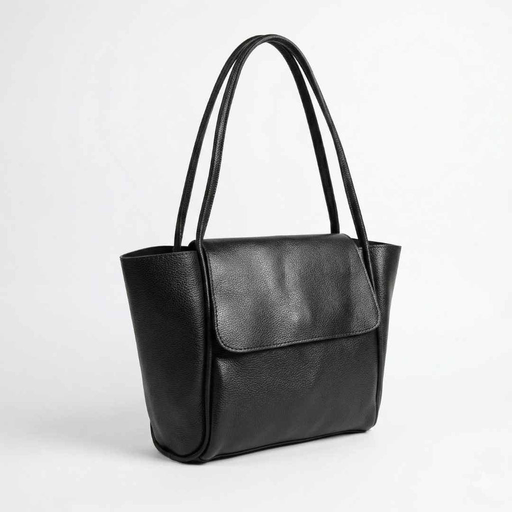 Jadel Large Tote — Black