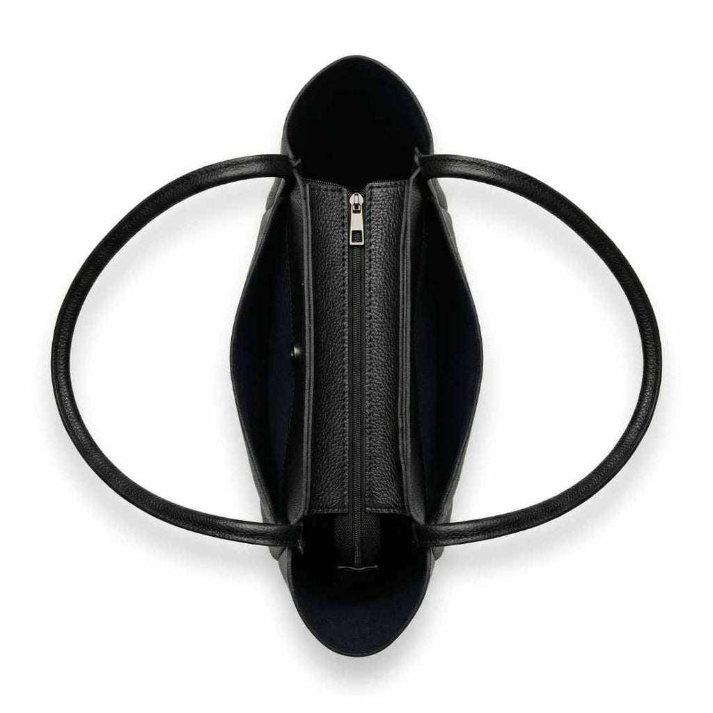 Jadel Large Tote — Black