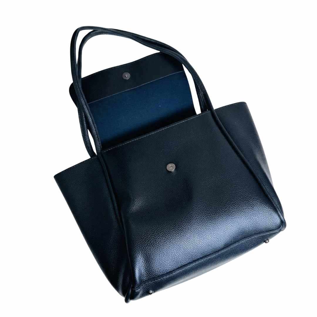 Jadel Large Tote — Black