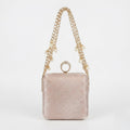 Pearl Ring Clutch - Pink