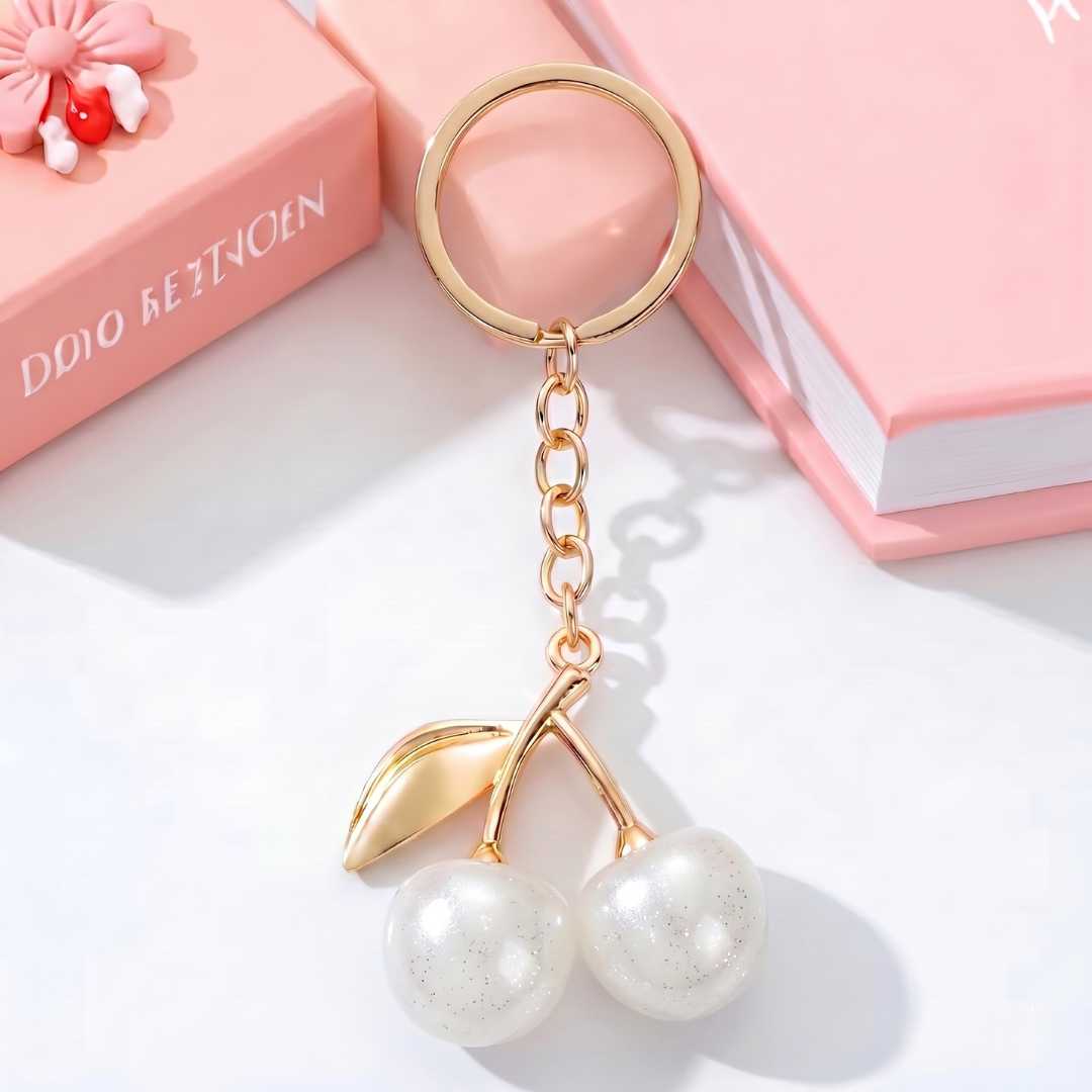 Cherry Keychain