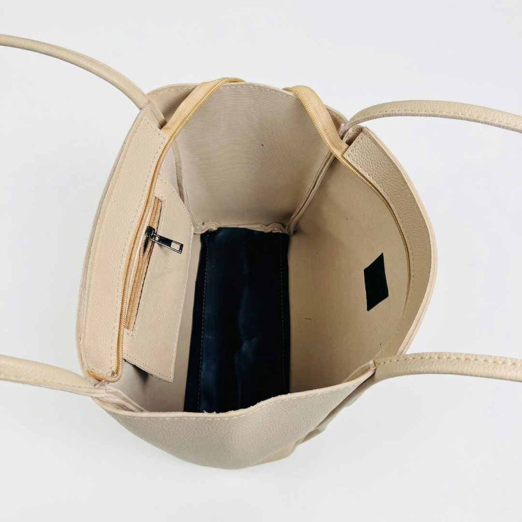 Jadel Large Tote — Fawn