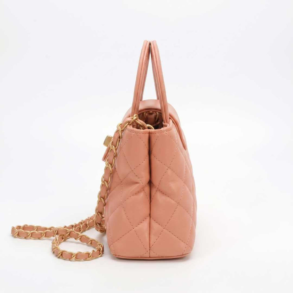 TWIST CROSSBODY PEACH PINK