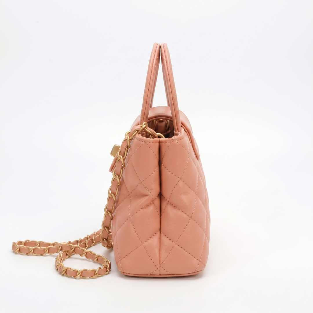 TWIST CROSSBODY PEACH PINK