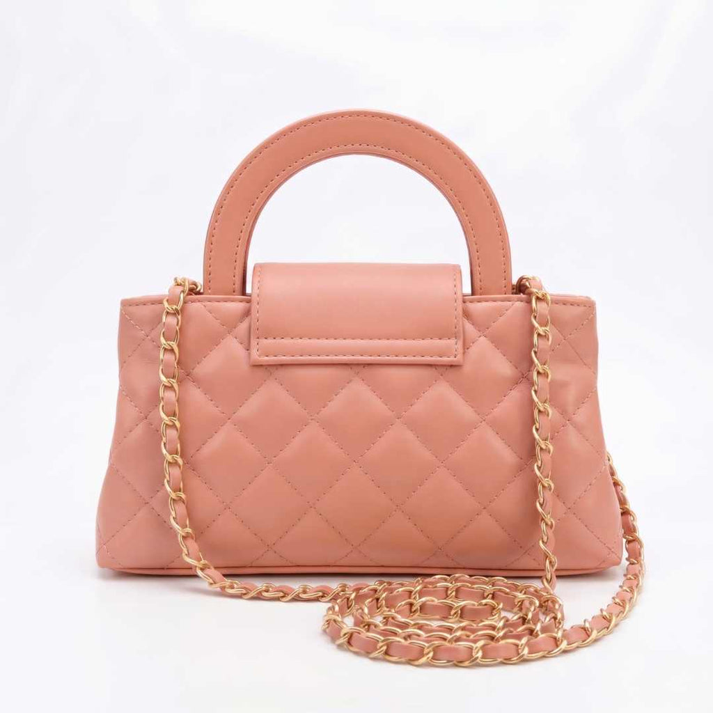 TWIST CROSSBODY PEACH PINK