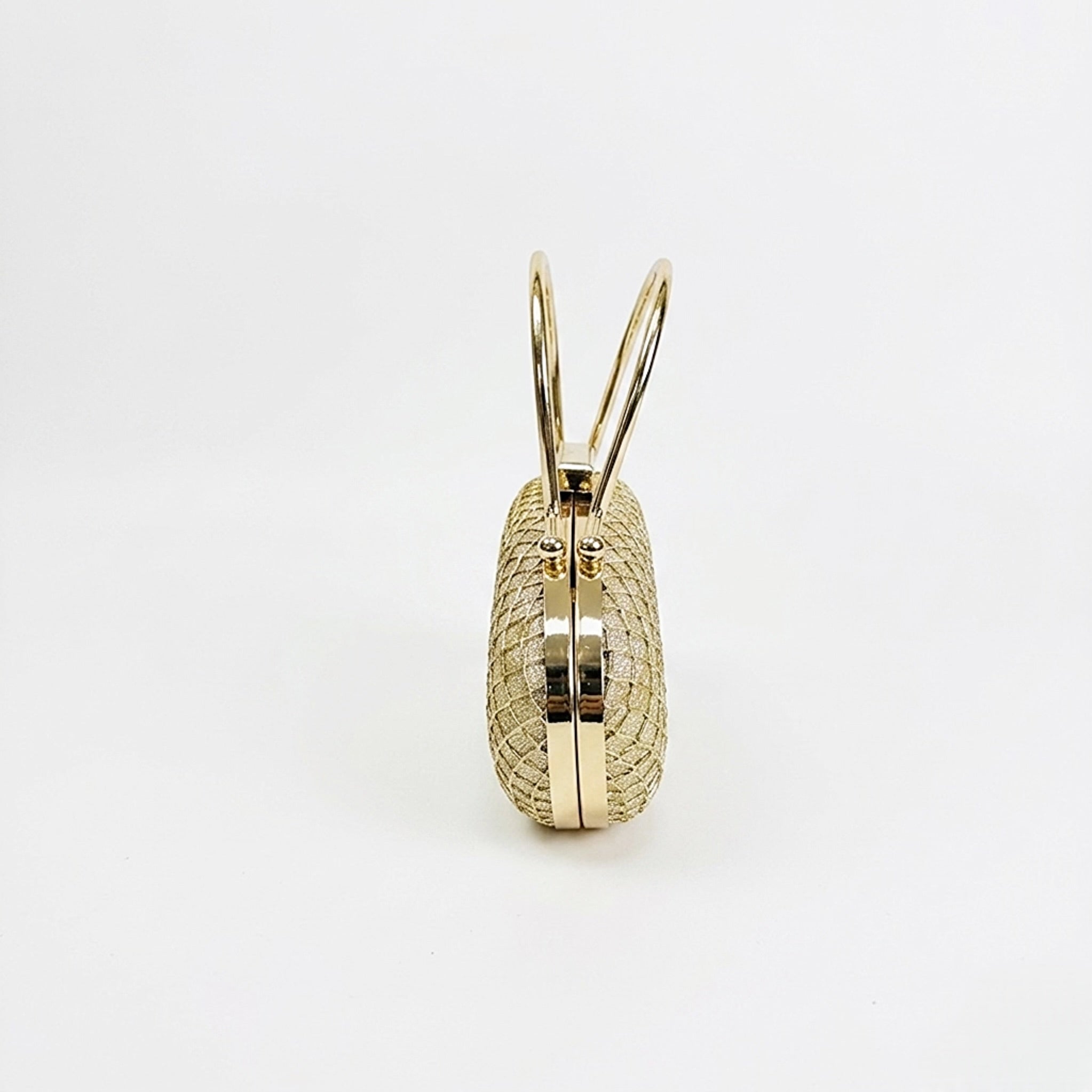 Baroque Clutch - Golden