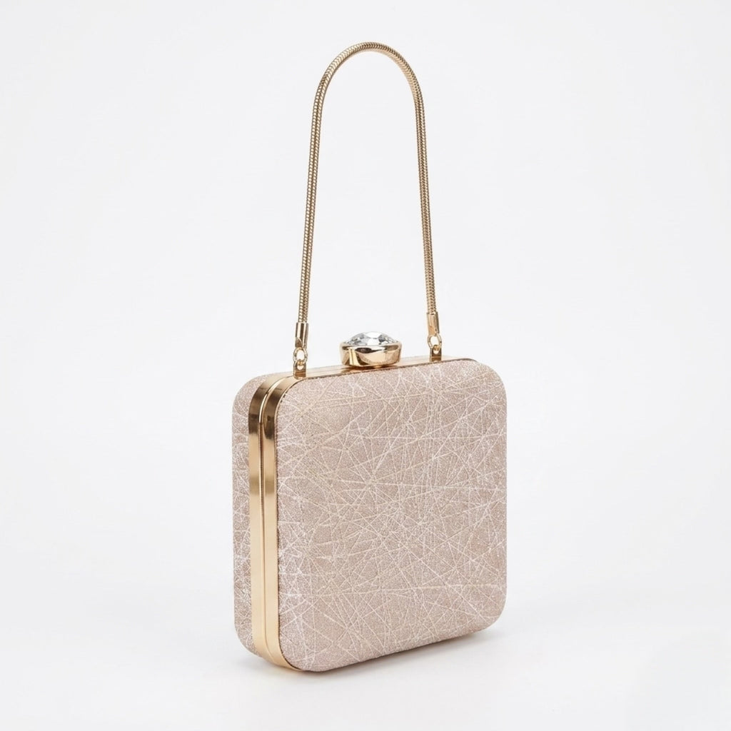 Aura Box Clutch - Pink