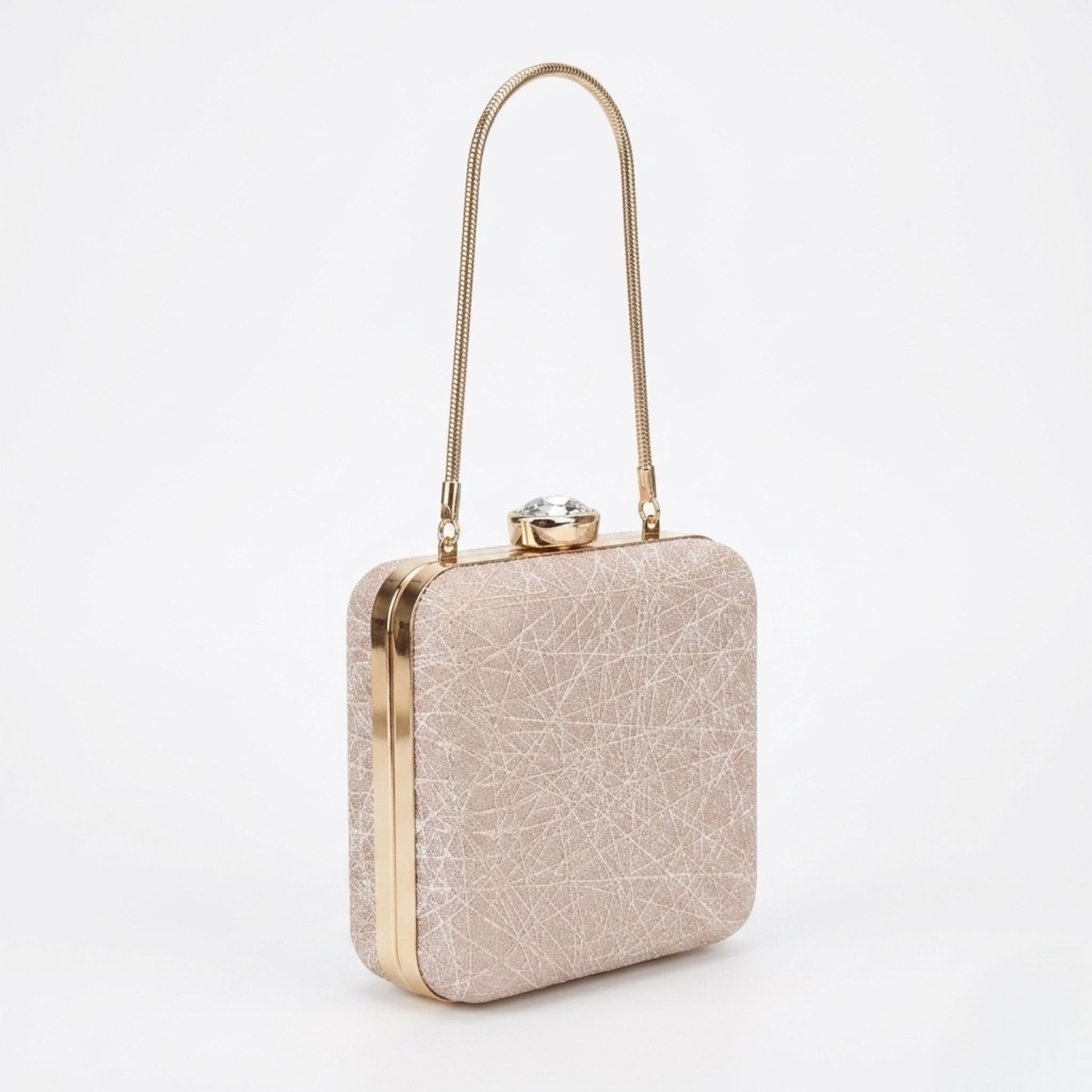 Aura Box Clutch - Pink