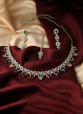 American Diamond-Multi Zircon Necklace Set