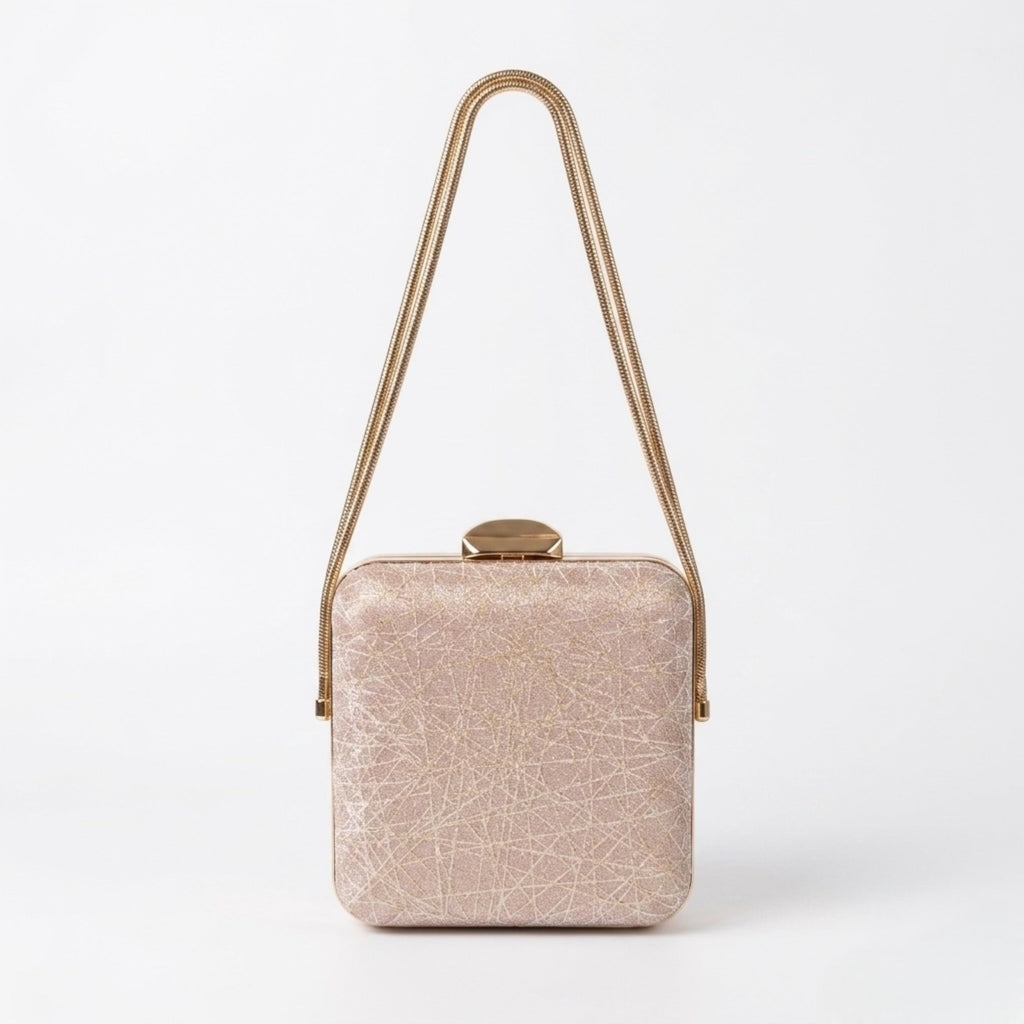 Aura Box Clutch - Pink