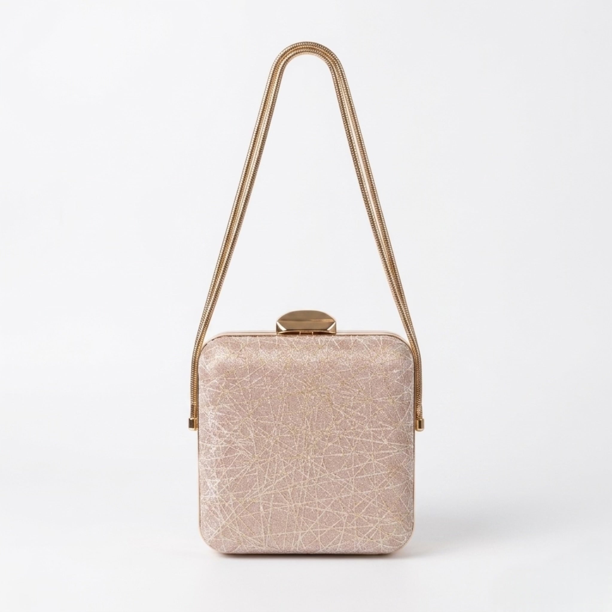 Aura Box Clutch - Pink