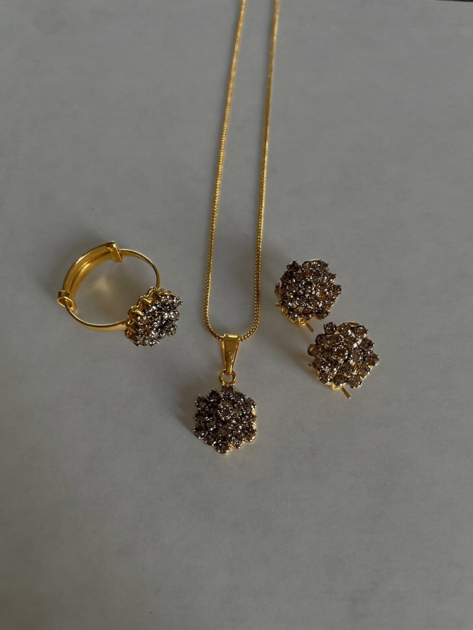 Diamond Cut Combo Champagne