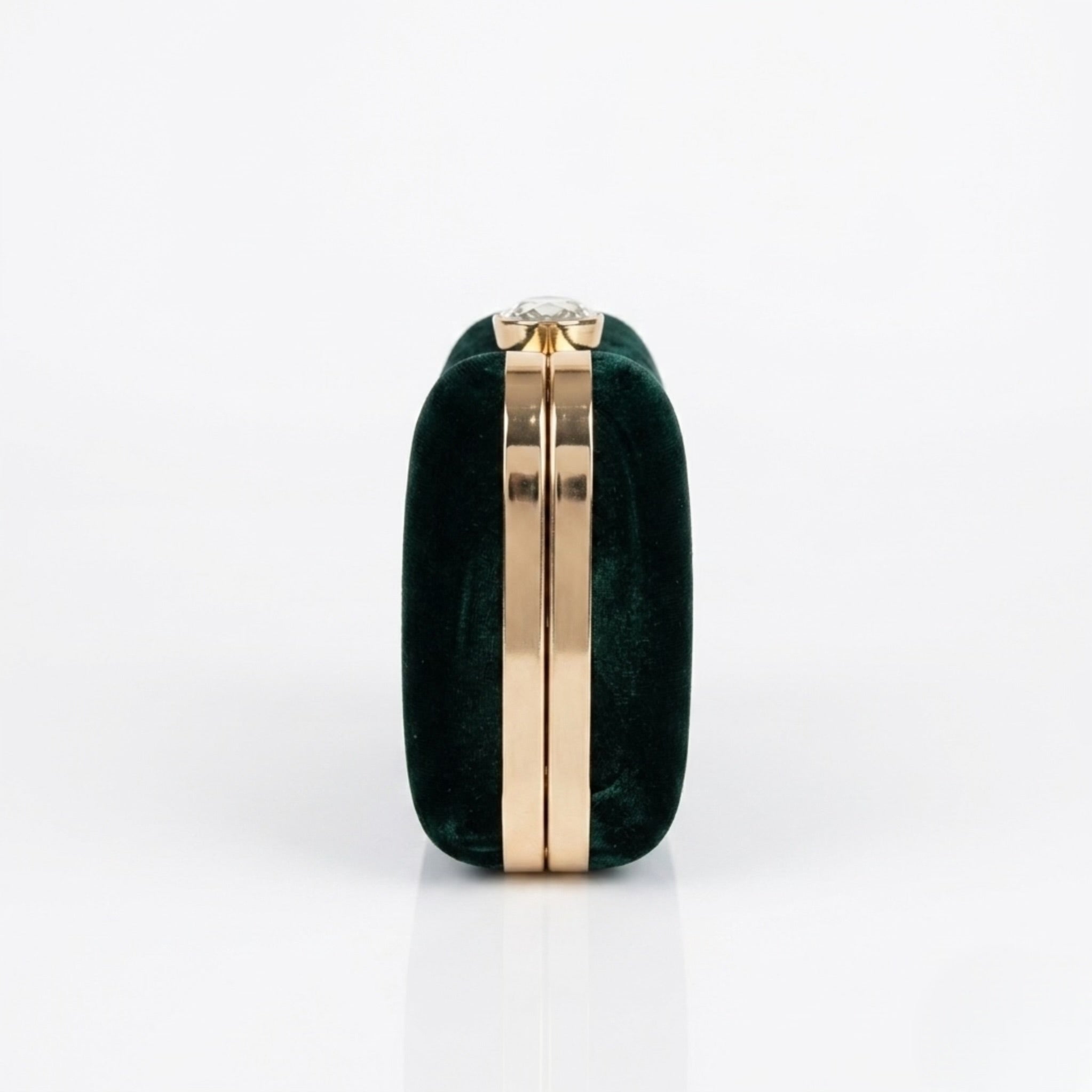 Scarlet Velvet Clutch Green