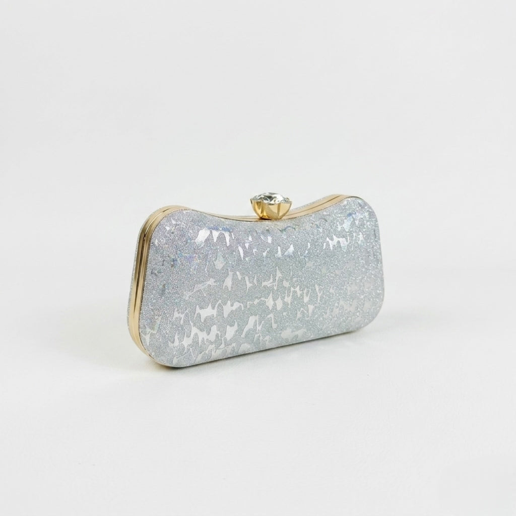 Stardust Clutch - Silver