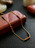 Red Stone Indian Chain