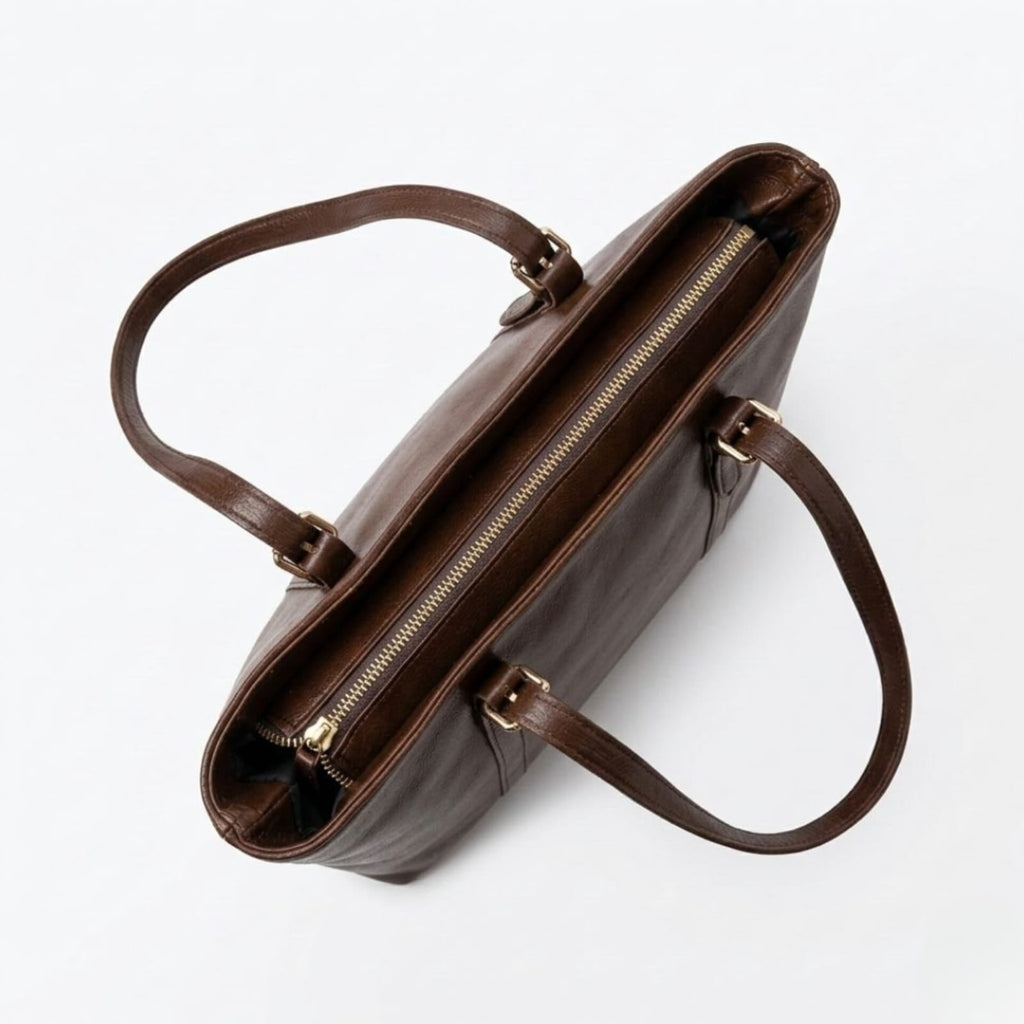 Kelly Tote Bag - Dark Brown