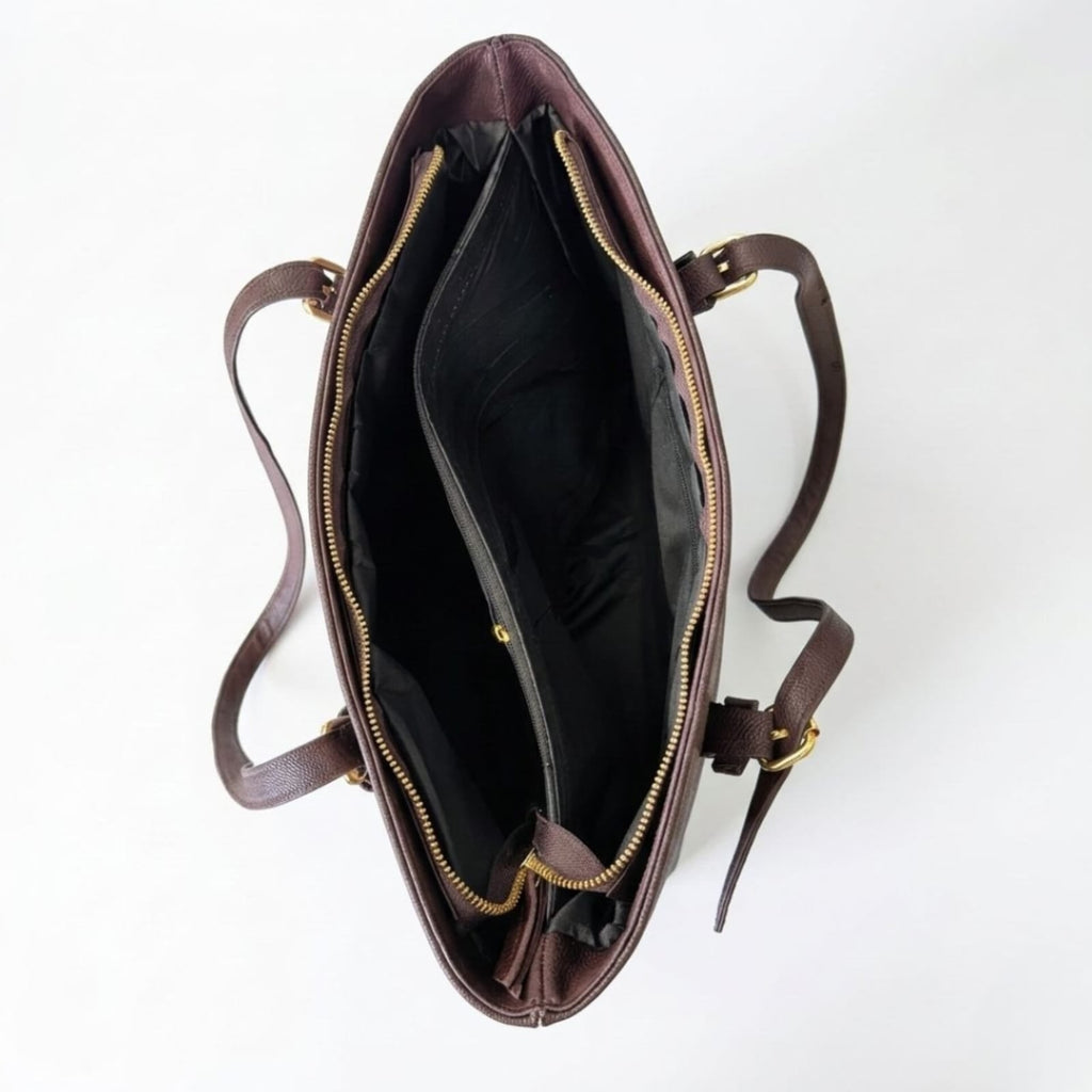 Kelly Tote Bag - Dark Brown
