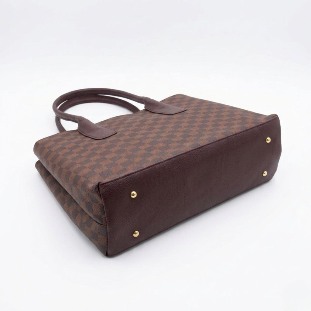 Fizzy Check Double compartments Brown