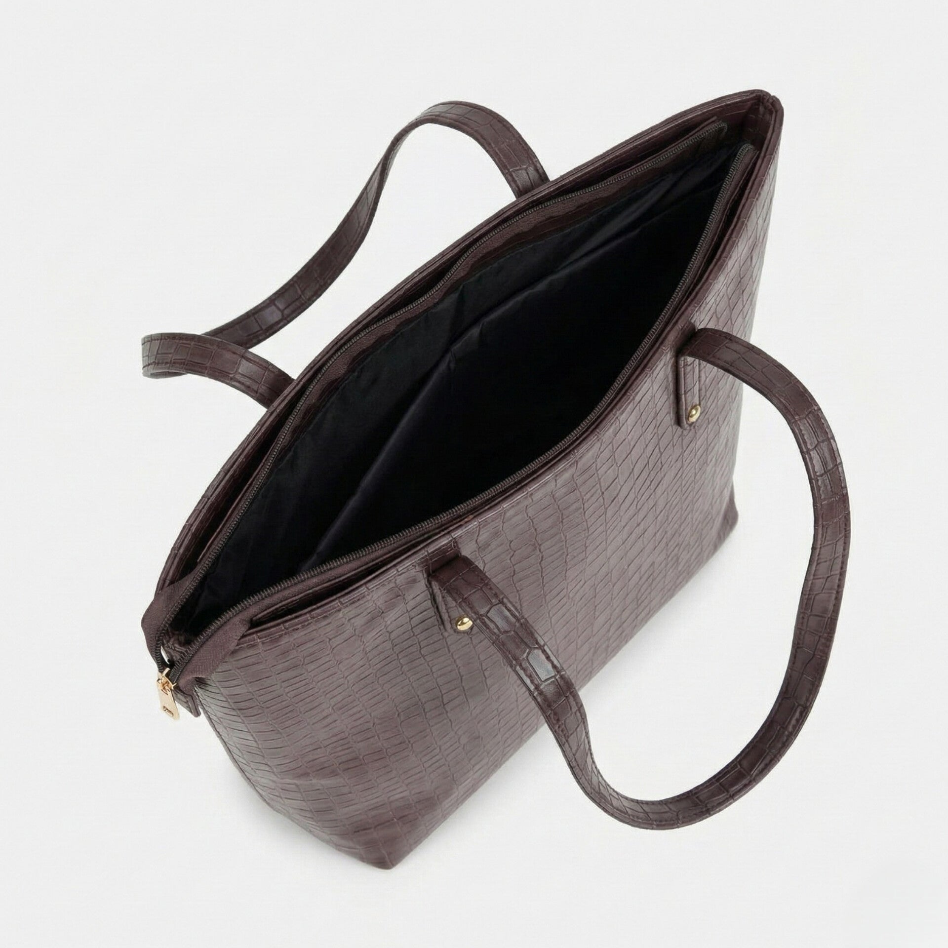 THE MIDNIGHT D BROWN TOTE