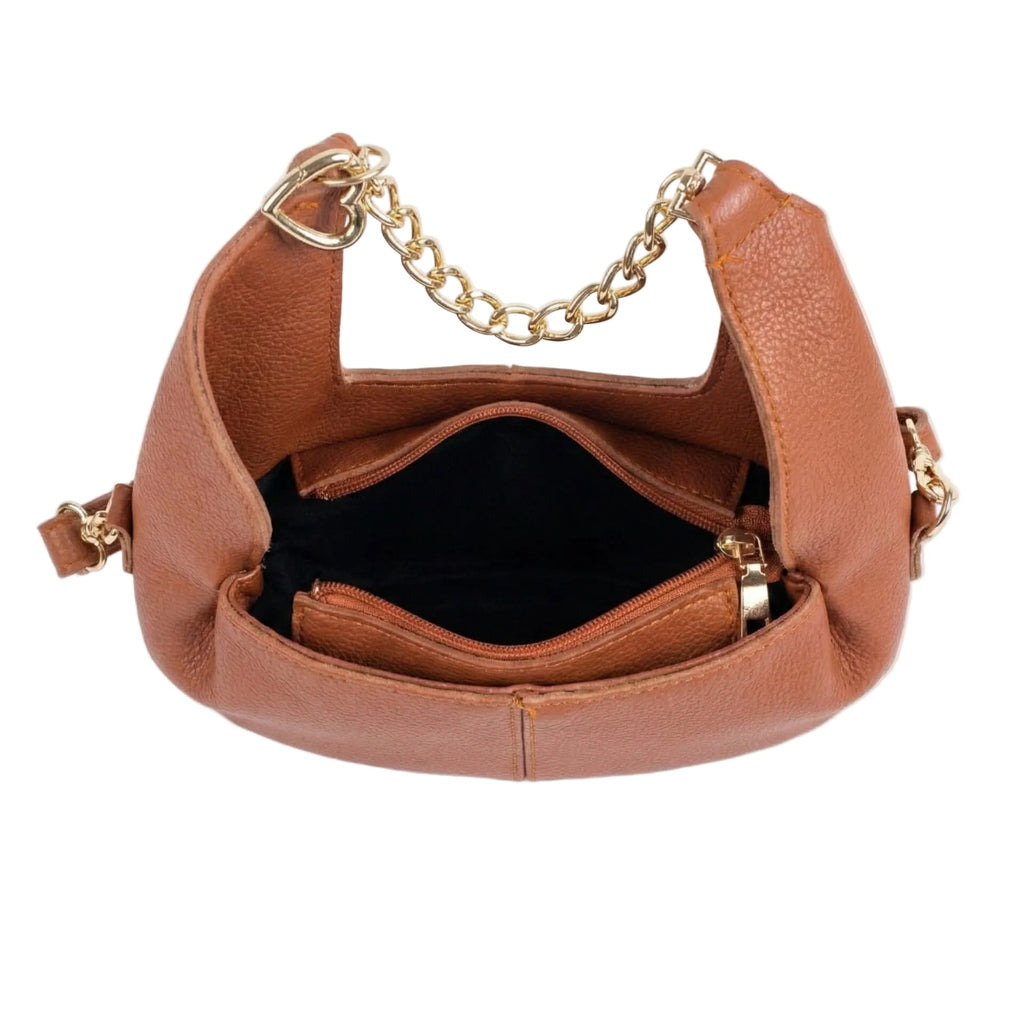 NUMERO BROWN HANDBAG