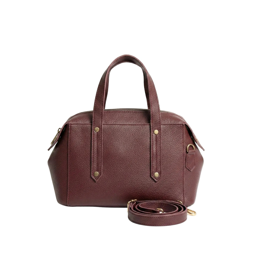 Drum Handbag — Dark Brown