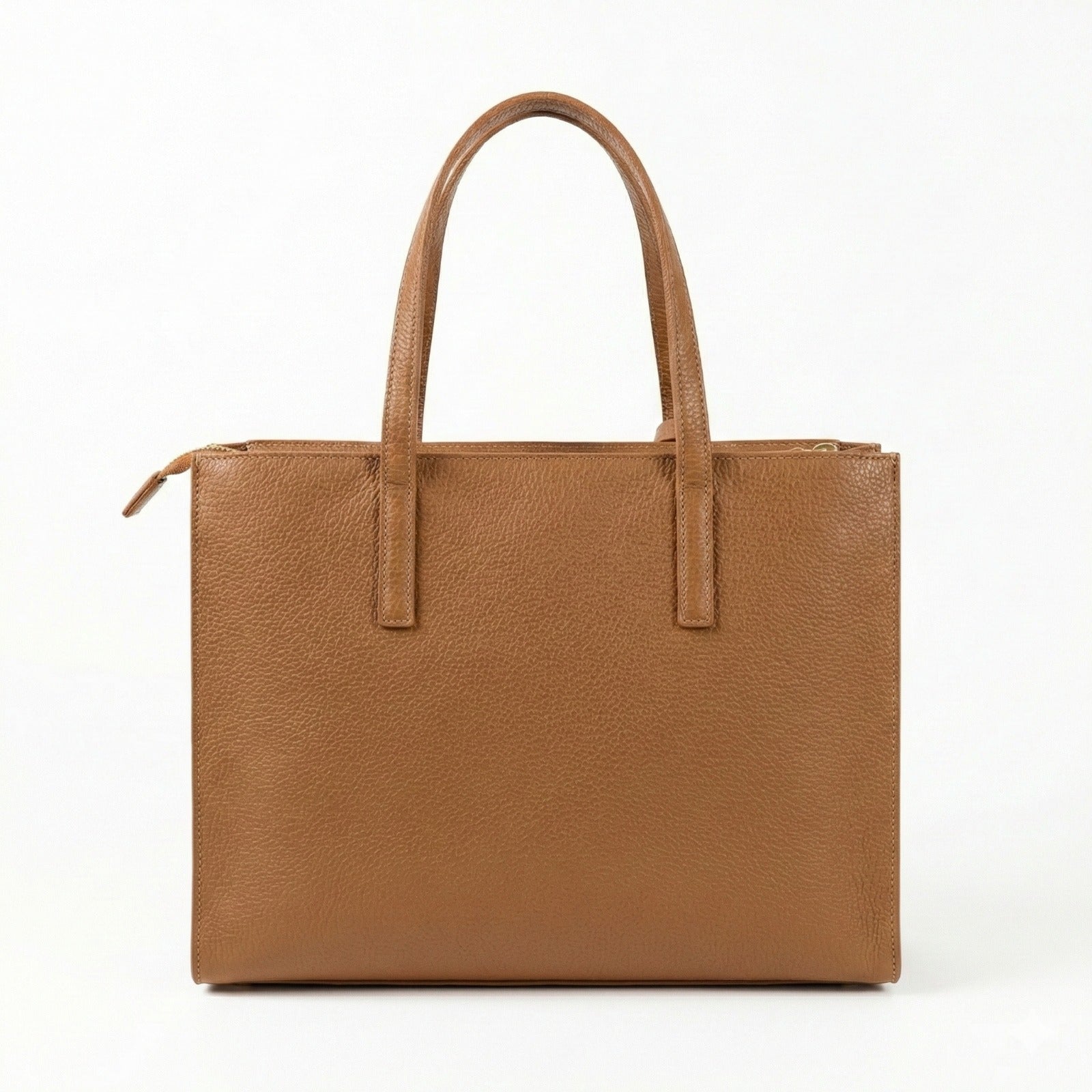 LIZA LARGE BROWN TOTE BAG