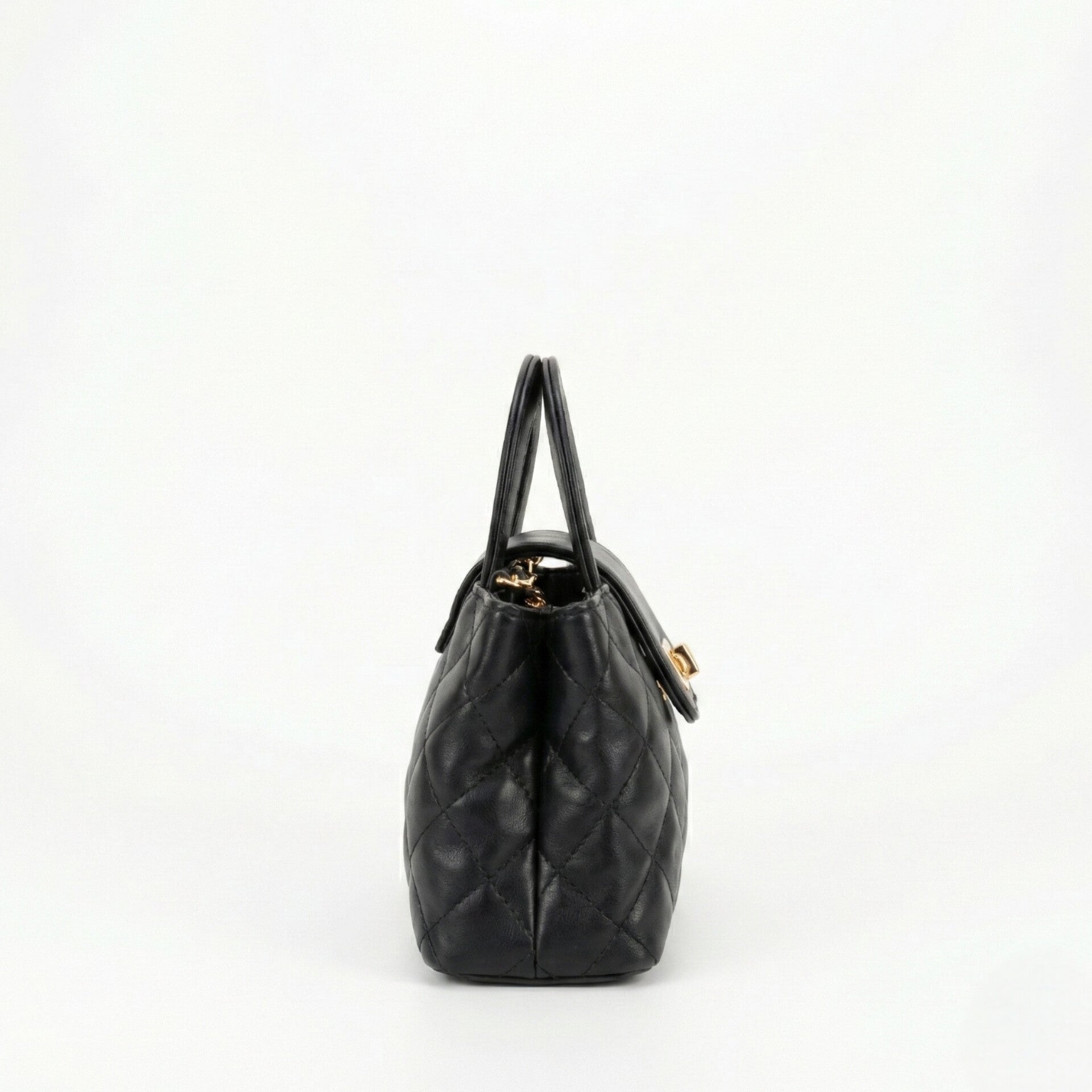 TWIST LOCK CROSSBODY BAG