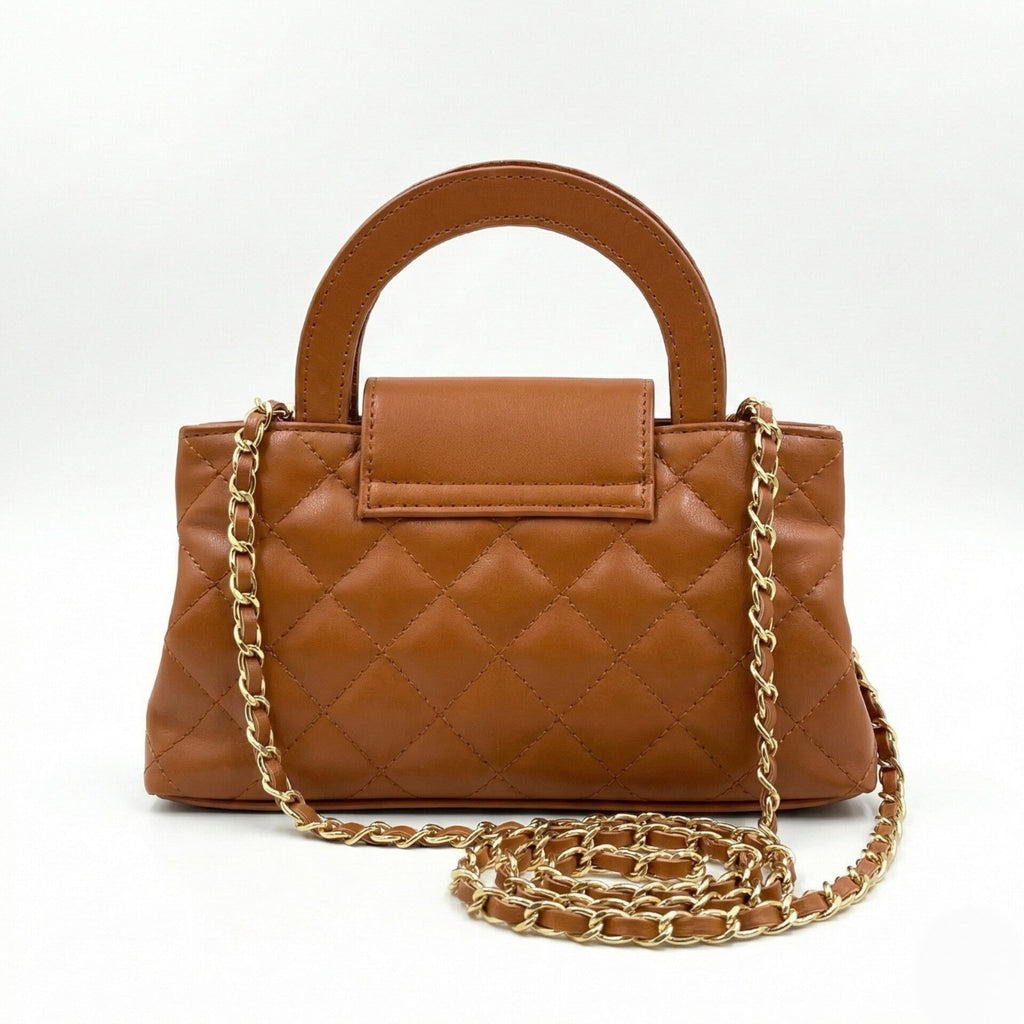 TWIST LOCK CROSSBODY BAG