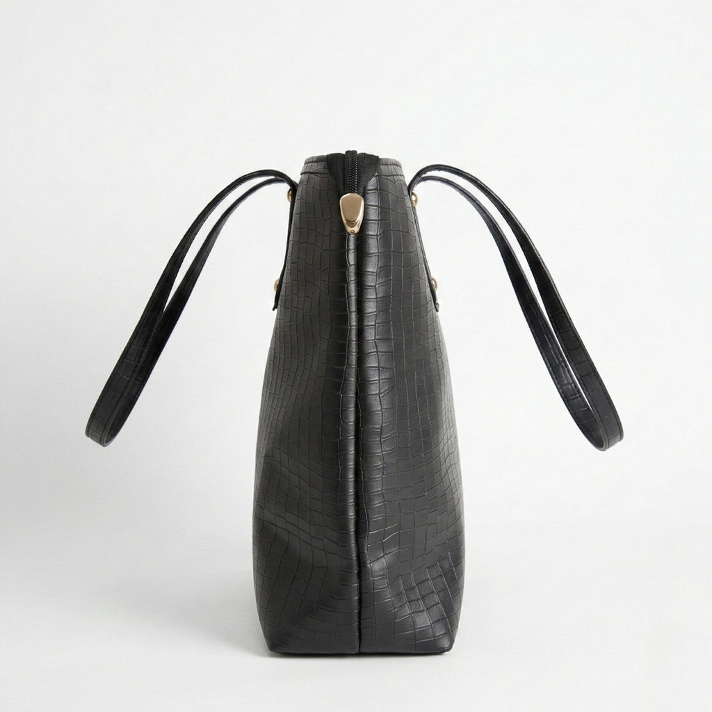 THE MIDNIGHT BLACK TOTE