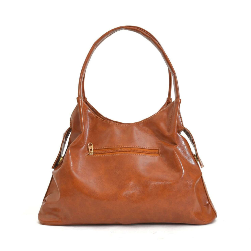 PABLO BROWN SHOULDER BAG