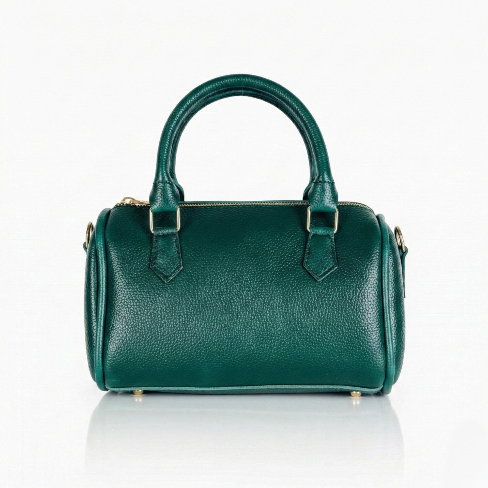MINI GREEN DUFFLE BAG