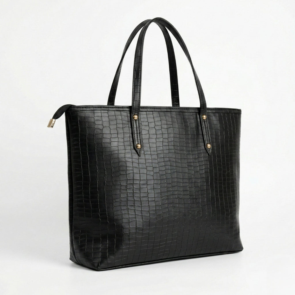 THE MIDNIGHT BLACK TOTE
