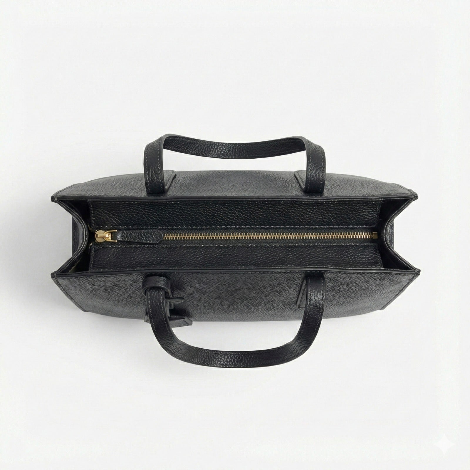 LIZA LARGE BLACK TOTE BAG