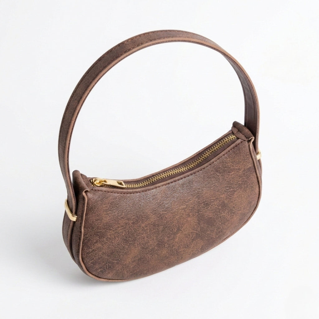 Fly D BROWN SHOULDER BAG