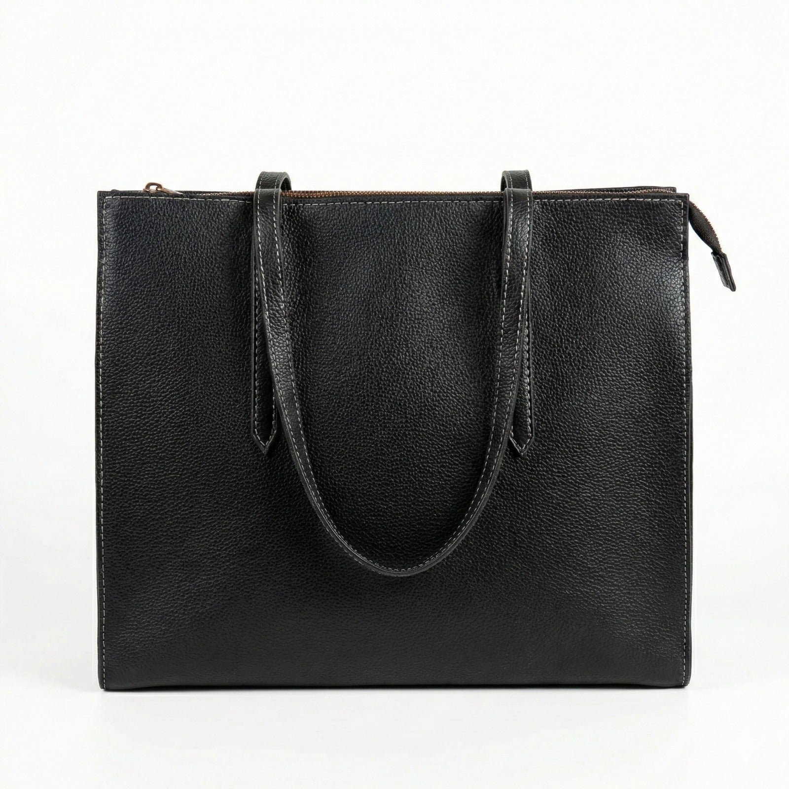LIZA LARGE BLACK TOTE BAG