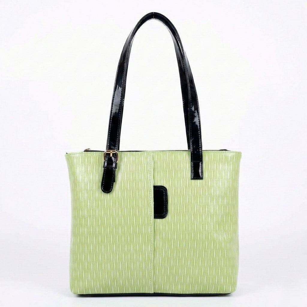 TEXTURE GREEN SHOULDER