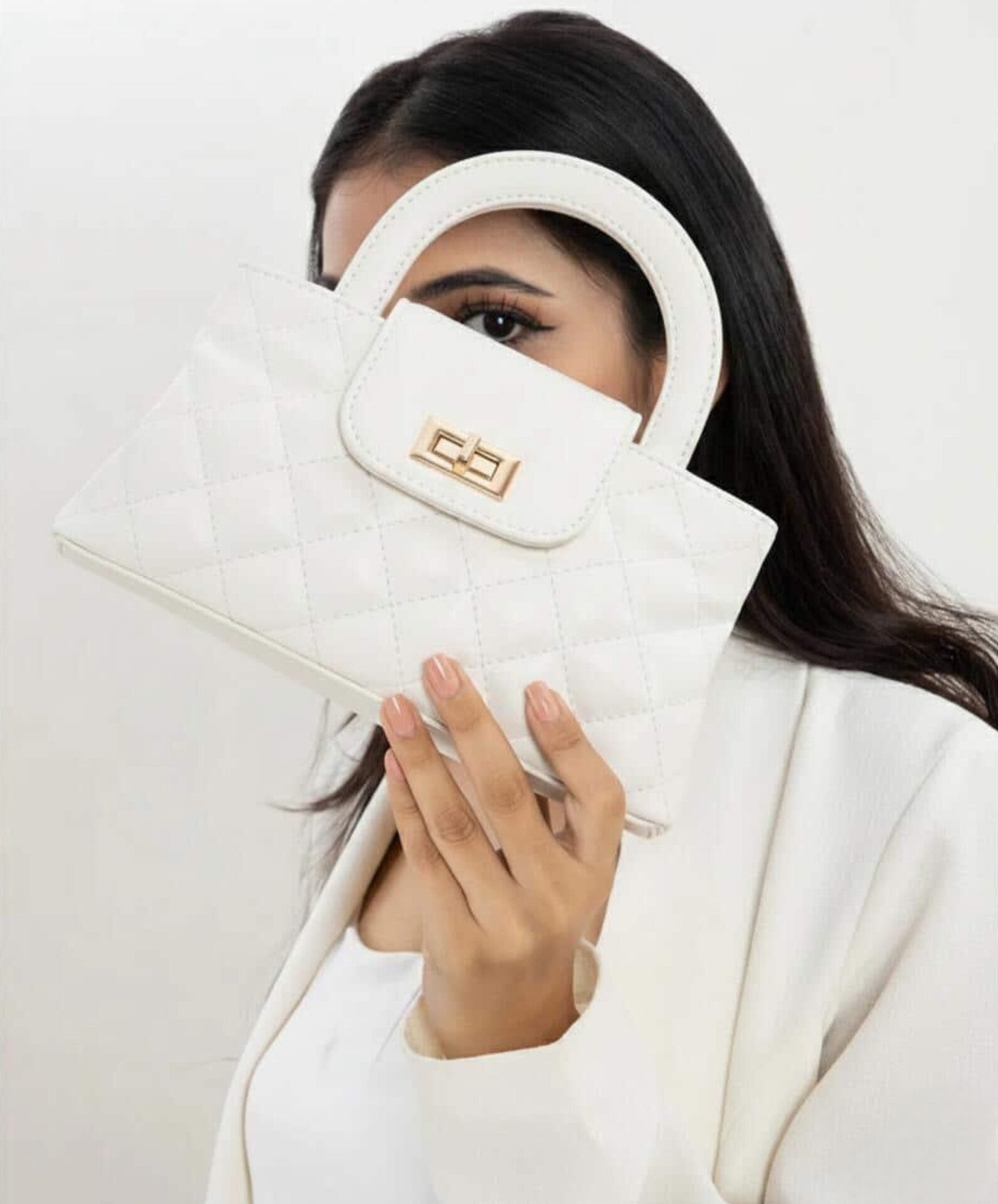 TWIST CROSSBODY WHITE
